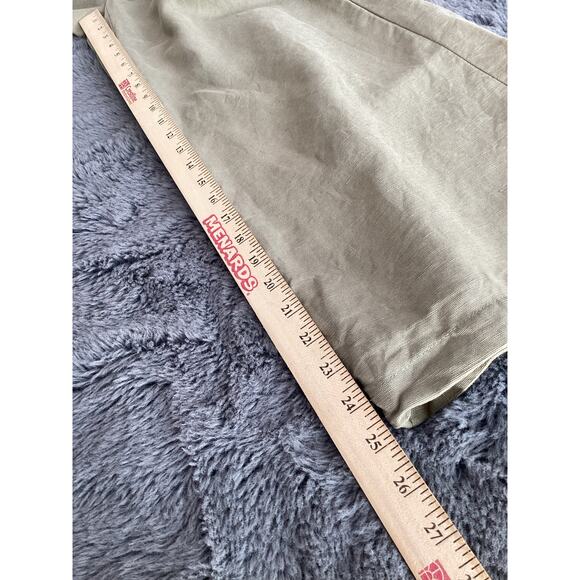 Wilfred‎ Aritzia Women's Globetrot Linen Mid-Rise Wide-Leg Pants Dark Khaki XS - Picture 12 of 12